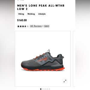 Altra trail running shoes